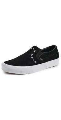 Vans Classic Slip On Sneakers Pearls Black M 4/ W 5.5