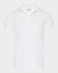 Men's Cotton Terry Polo Shirt