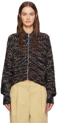 YMC Black Wes Cardigan