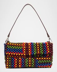 Timmy Convertible Beaded Shoulder Bag