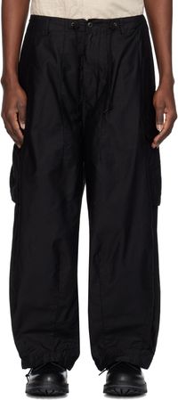 NEEDLES Black H.D. Cargo Pants