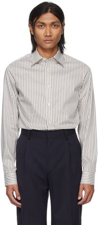 Tiger of Sweden Chemise Lowan blanc cassé
