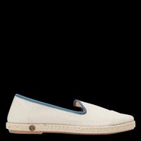 Angarde - Espadrilles en lin à bout rond - Taille 41 - Blanc