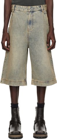 Entire Studios Blue D Denim Shorts