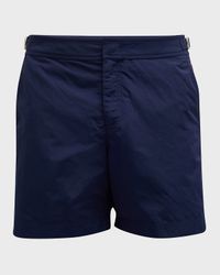 Men's Bulldog Tape Stripe Swim Shorts