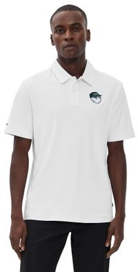 Malbon Golf Fairway Baldwin Polo White S