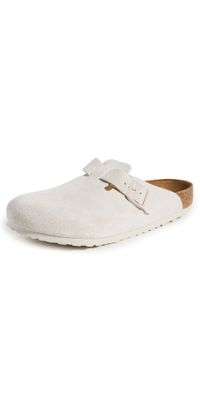 Birkenstock Antique White Boston Clogs Antique White 46