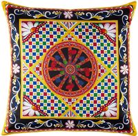 Dolce&Gabbana Petit coussin Carretto multicolore