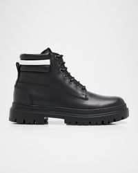 Men's Hallen Leather Combat Boots