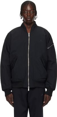 Nike Jordan Black Jordan Renegade Bomber Jacket