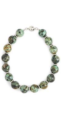 LELET NY Reese Stone Beaded Necklace Turquoise One Size