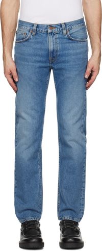 Nudie Jeans Blue Gritty Jackson Jeans