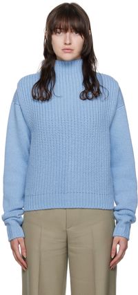LE17SEPTEMBRE Blue Layered Sweater Set