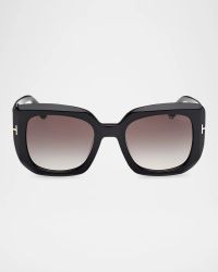 Carla-02 Acetate Square Sunglasses