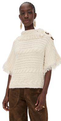 Isabel Marant Étoile Blanche Sweater Ecru 44