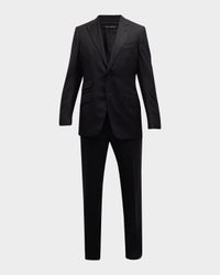 Men's Wool-Silk Master Twill Suit