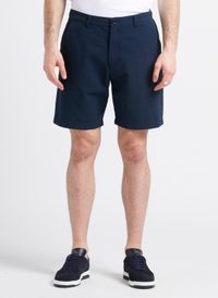 Selected - Bermuda texturé en coton bio mélangé - Taille XL - Bleu