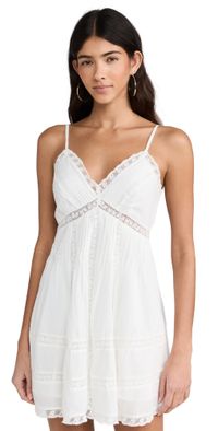 LoveShackFancy Docila Dress White XS