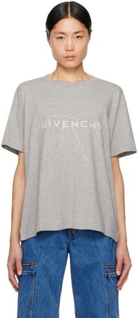 Givenchy Gray Boxy T-Shirt