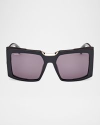 Spark 6 Rectangle Acetate Sunglasses