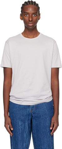 Sunspel Gray Classic T-Shirt