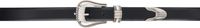 Toga Pulla Black Metal Belt