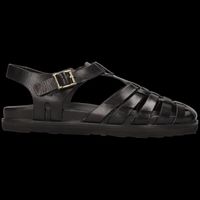 Melvin&hamilton - Sandales à talon plat - Taille 43 - Noir