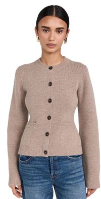 Jenni Kayne Cooper Cardigan Taupe XS