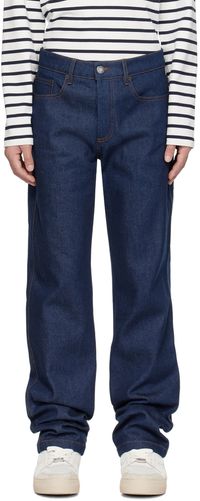 AMI Paris Jean droit bleu