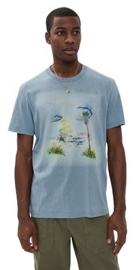 Isabel Marant Honore Costa Tee Blue S