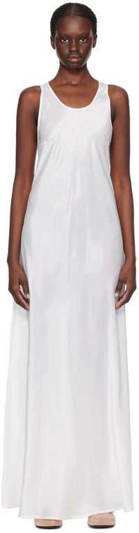 Renaissance Renaissance White Barb Maxi Dress