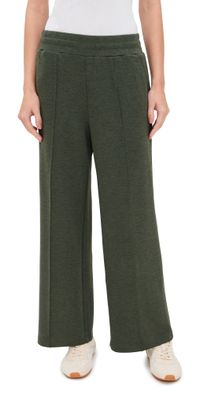 Varley The Wide Leg Pants 28 Olive Marl S