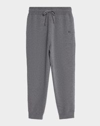 Men's Cashmere-Blend Knit Trousers