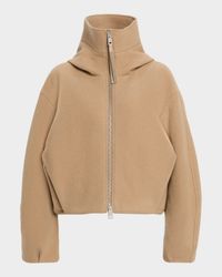 Chilliwack Hooded Wool Bomber Jacket