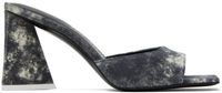 The Attico Mules Mini Devon grises