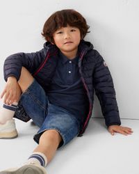 Jott - Doudoune légère à capuche enfant hugo - Taille 12-14ans - Bleu