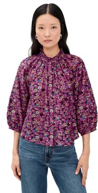 Apiece Apart Trini Top Florette Peony S