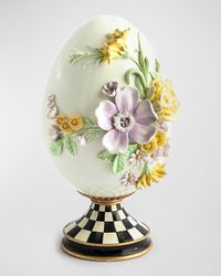 Courtly Check Botany Pedestal Egg