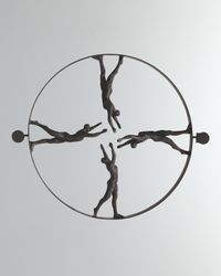 Reaching For Center Panel Wall Decor
