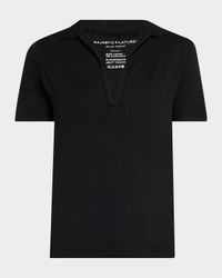 Soft Touch Short-Sleeve Polo T-Shirt