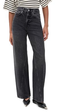 ANINE BING Brie Jeans Washed Black 32