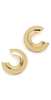 Rachel Comey 12k Gold Rail Earrings Gold One Size