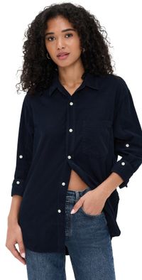 Citizens of Humanity Kayla Corduroy Shirt True Navy M