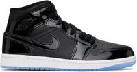 Nike Jordan Baskets mi-montantes Air Jordan 1 noires édition spéciale