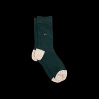Billybelt - Chaussettes en coton peigné unies - Taille 41/46 - Vert