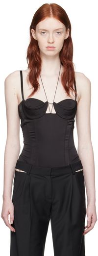 Anna October Black Ewe Bodysuit