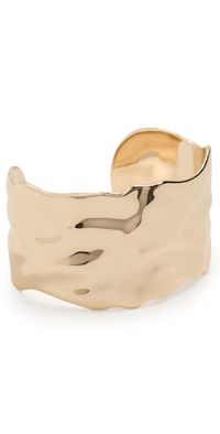 Ettika Thick Sculpted Cuff Gold One Size