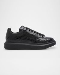 Men's Python Oversized Sneakers