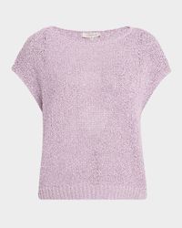 Bateau-Neck Knit Sweater