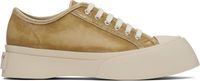 Marni Beige Nappa Leather Pablo Sneakers